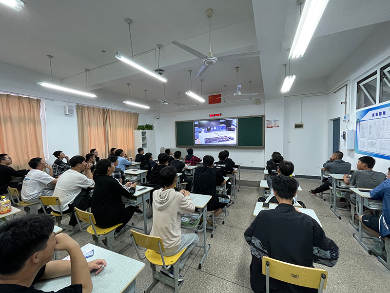 機(jī)電工程學(xué)院開展防詐騙主題班會(huì)