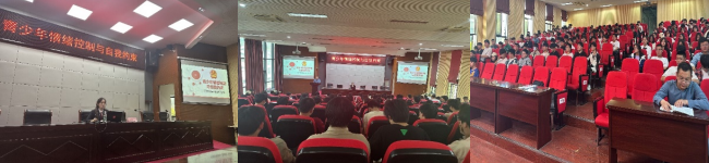 青少年情緒控制和行為約束——汽車工程學(xué)院、交通工程學(xué)院關(guān)工委、團(tuán)總支組織法治宣傳教育講座