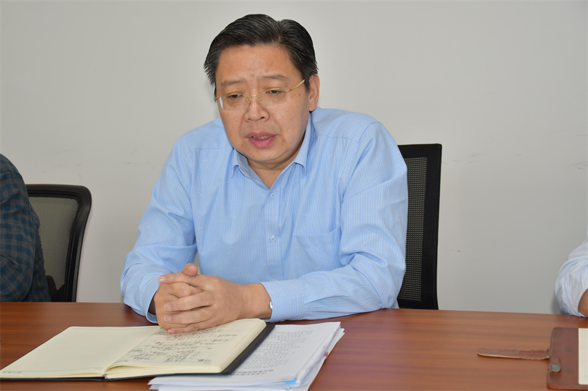 學(xué)校黨委書記、校長李虎一行深入學(xué)生工作處(團(tuán)委)開展調(diào)研